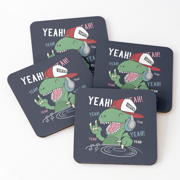 Item preview, Dinosaurs Having A Party-Playing Music designed and sold by OnTheTrend.