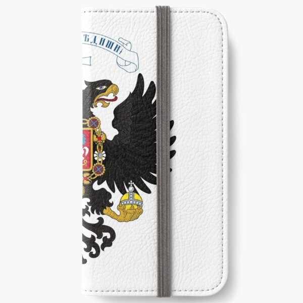 Coat of arms project for the Russian State, used by the governments of Alexander Kolchak and Anton Denikin iPhone Wallet