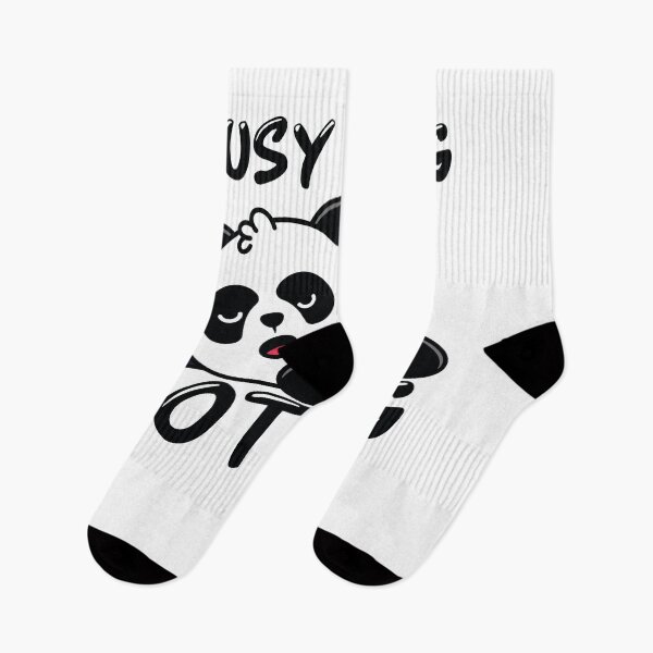 Item preview, Busy Doing Nothing Panda designed and sold by bdmart33.