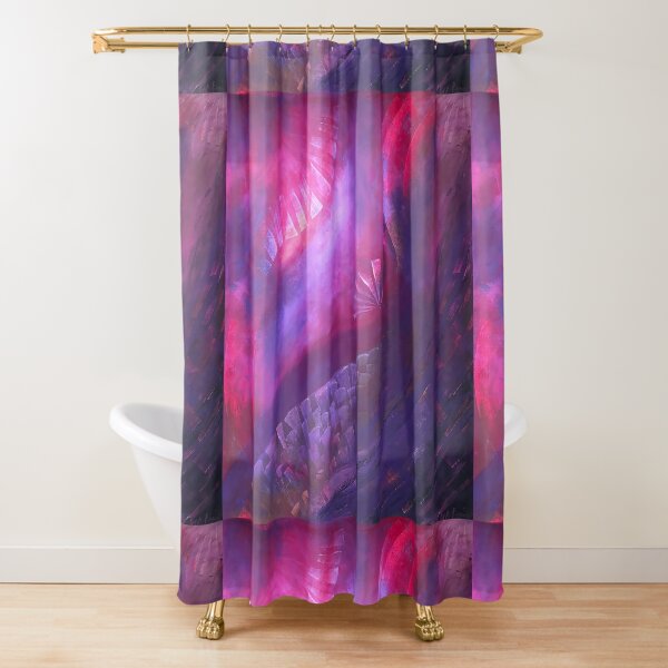 "Supernova" Shower Curtain