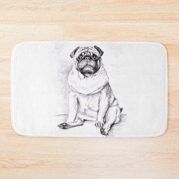 Item preview, The Pug - Der Mops designed and sold by Arts & Dogs.