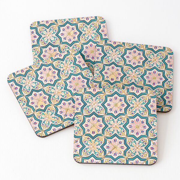 Item preview, Pink Portuguese Tile designed and sold by Jonathan Ferguson Studios.