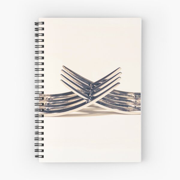 Item preview, Silver forks crossing in the middle designed and sold by StencilMyst ..