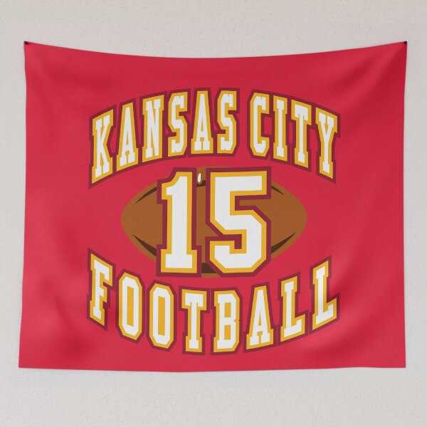 Item preview, Kansas City Football #15 designed and sold by 89129graphics.