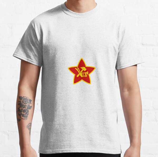 Soviet Red Army insignia used on Hat Badges and Flags Classic T-Shirt