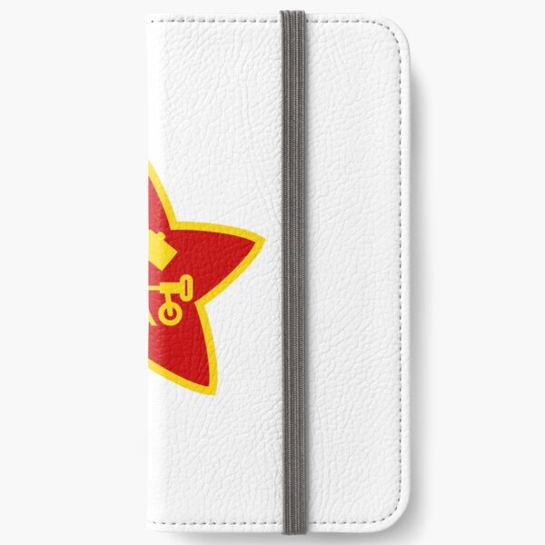 Soviet Red Army insignia used on Hat Badges and Flags iPhone Wallet