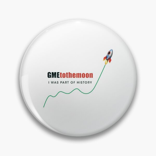 Item preview, GME to the moon | Gamestop designed and sold by designdot.