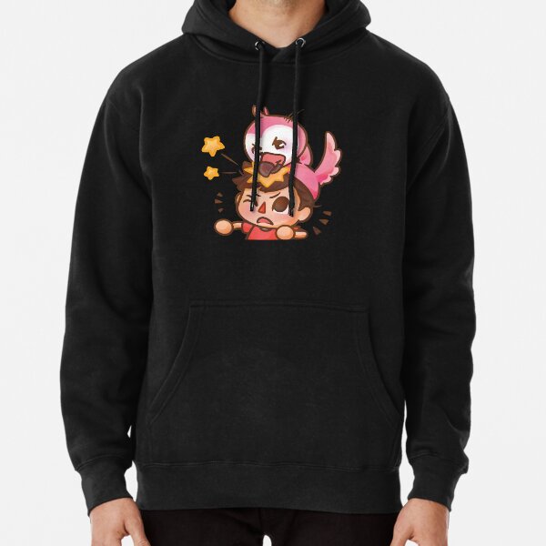 Flamingo Ice Cream Youtube Pullover Hoodie By G Twitch Redbubble - youtube hoodie roblox