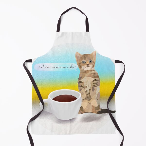 Item preview, Coffee kitten- Did someone mention coffee designed and sold by faztheartnoob.