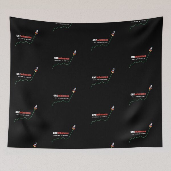 Item preview, GME to the moon | Gamestop white designed and sold by designdot.