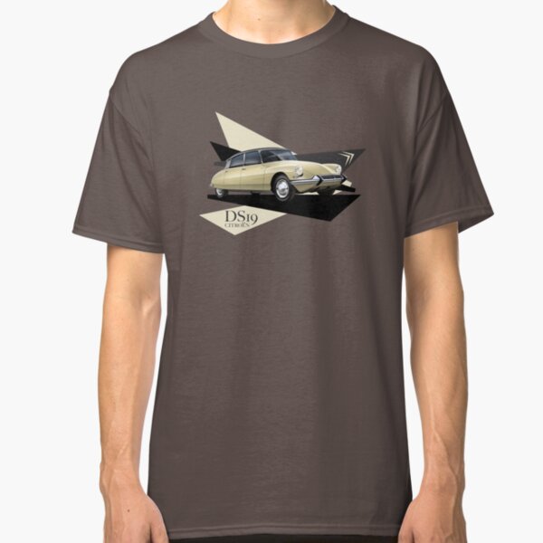 T-shirt Car Art - Citroen DS19 Classic T-Shirt