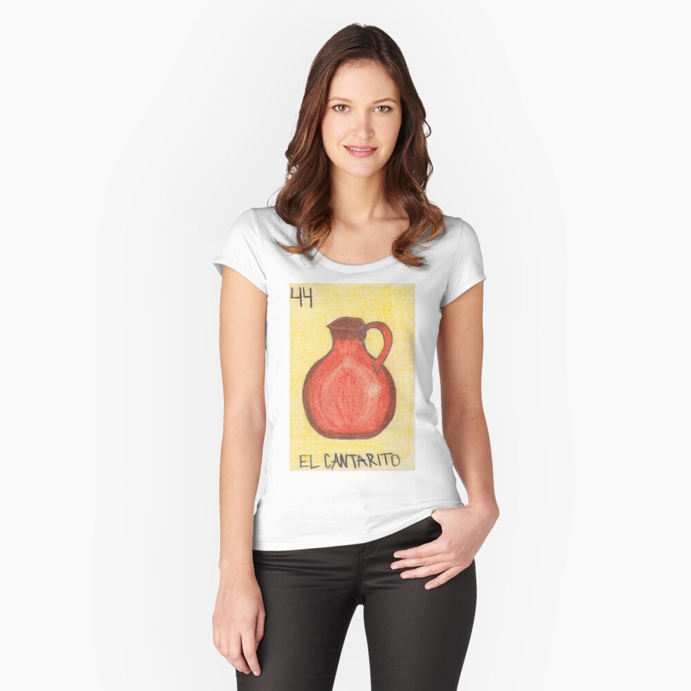 Item preview, Fitted Scoop T-Shirt designed and sold by d33universe.