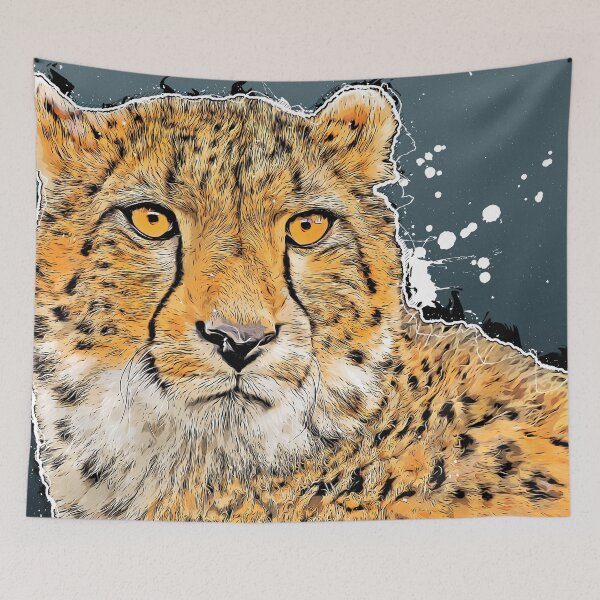 Item preview, cheetah art #cheetah #cats #animals designed and sold by JBJart.
