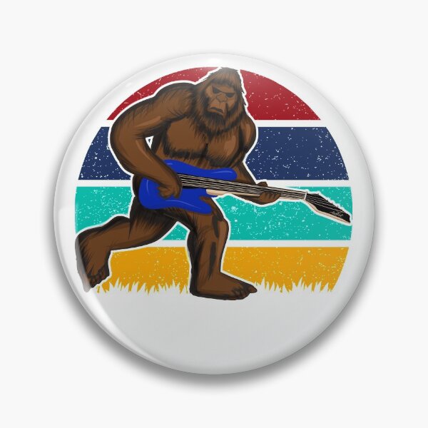 Item preview, Bigfoot with guitar designed and sold by PERsonalthreads.