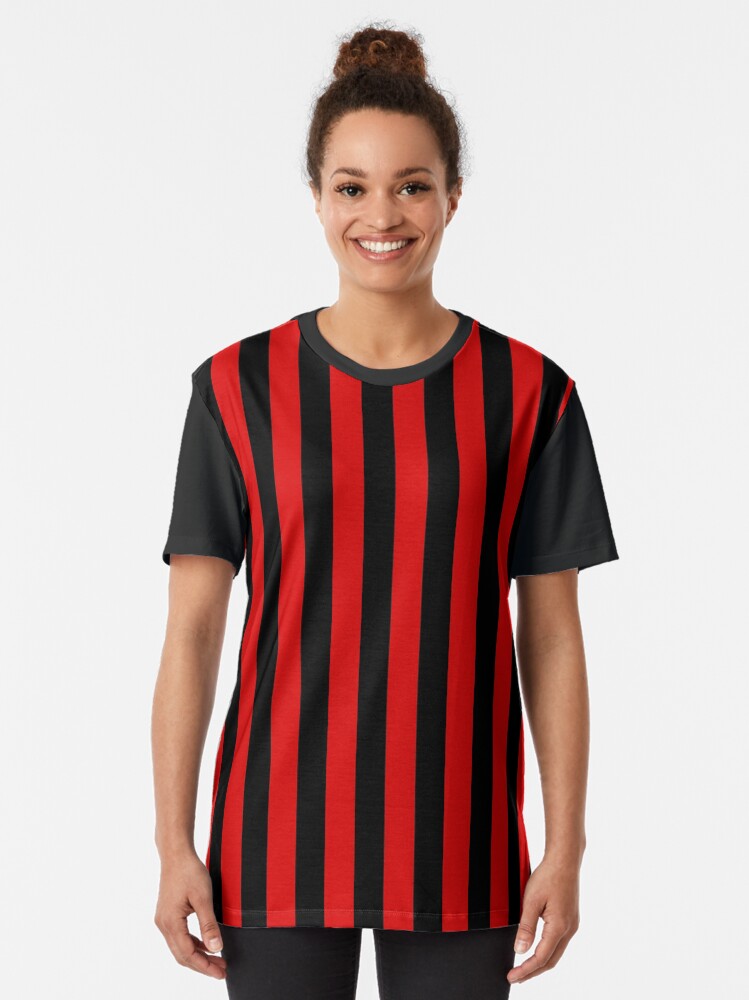 Red and Black Stripes Medium Vertical Stripes |
