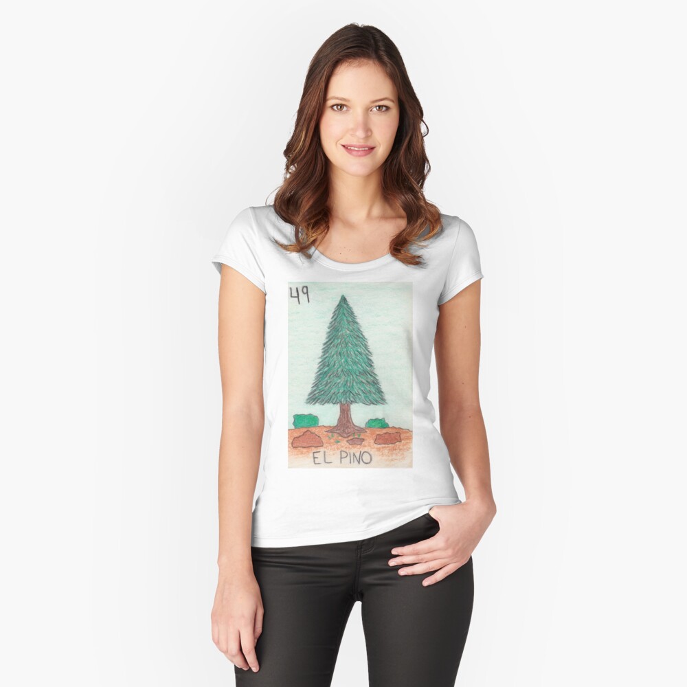 Item preview, Fitted Scoop T-Shirt designed and sold by d33universe.
