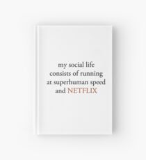 Barry Allen, social life Hardcover Journal