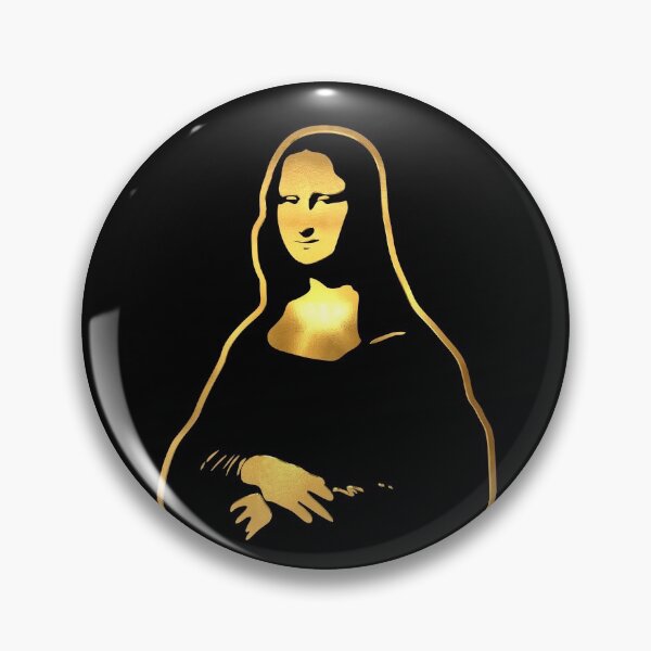 Item preview, Mona Lisa | Gold Series | Pop Art designed and sold by williamcuccio.