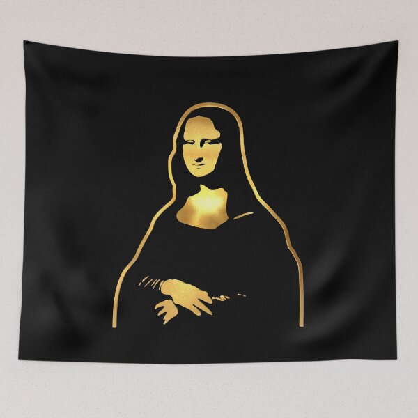 Item preview, Mona Lisa | Gold Series | Pop Art designed and sold by williamcuccio.