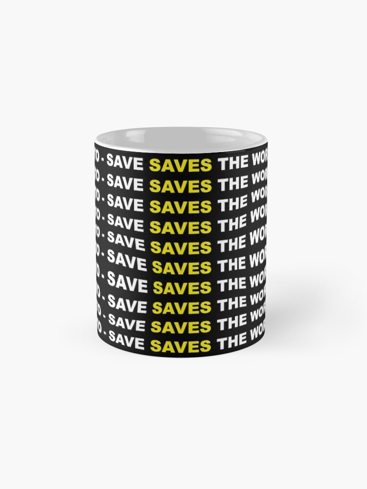 Mug ''AUTO - SAVE SAVES THE WORLD' : autre vue