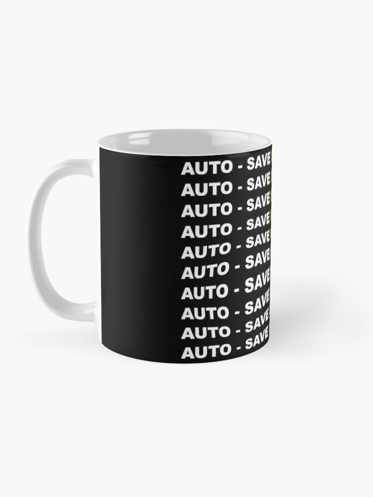 Mug ''AUTO - SAVE SAVES THE WORLD' : autre vue
