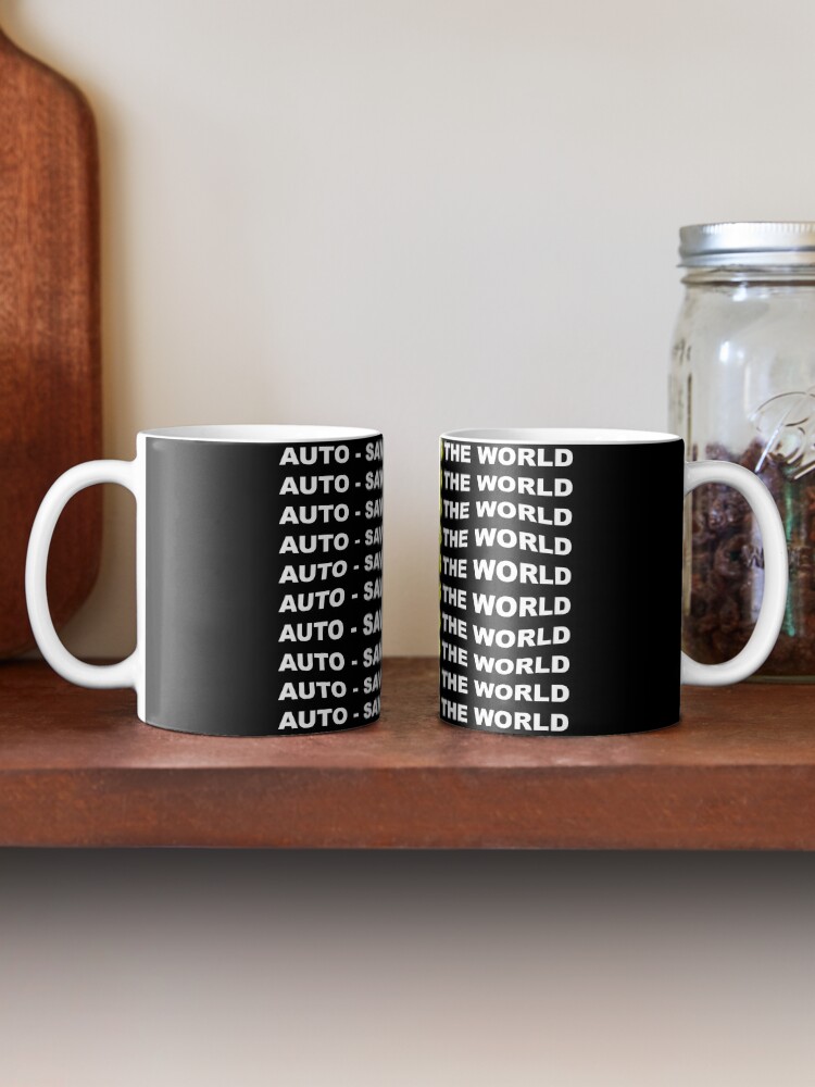 Mug ''AUTO - SAVE SAVES THE WORLD' : autre vue