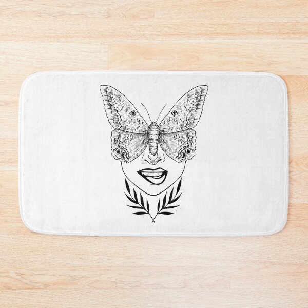 Item preview, moth girl designed and sold by rcarts.