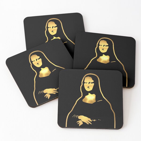 Item preview, Mona Lisa | Gold Series | Pop Art designed and sold by williamcuccio.