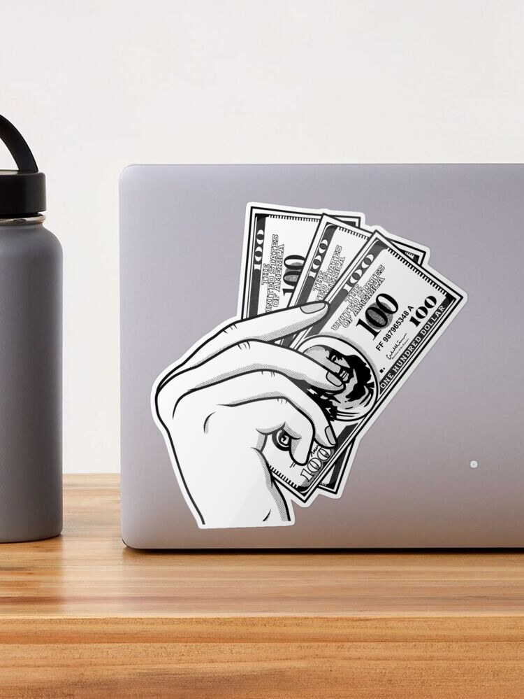 I make money i spend money | Sticker