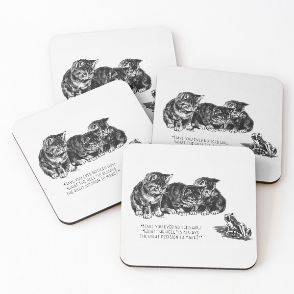 Item preview, Kittens Making Choices designed and sold by magnetarball.