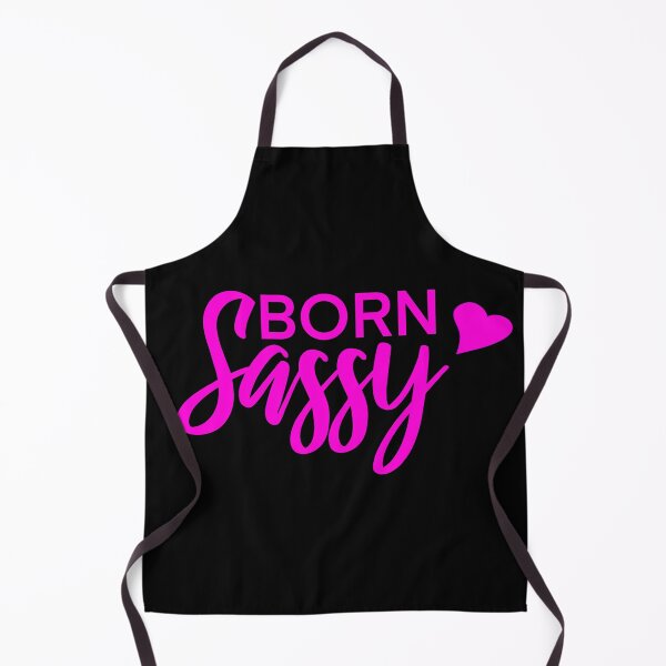 Item preview, Hot Pink Born Sassy with Pink Heart designed and sold by Cute Designs Shop.