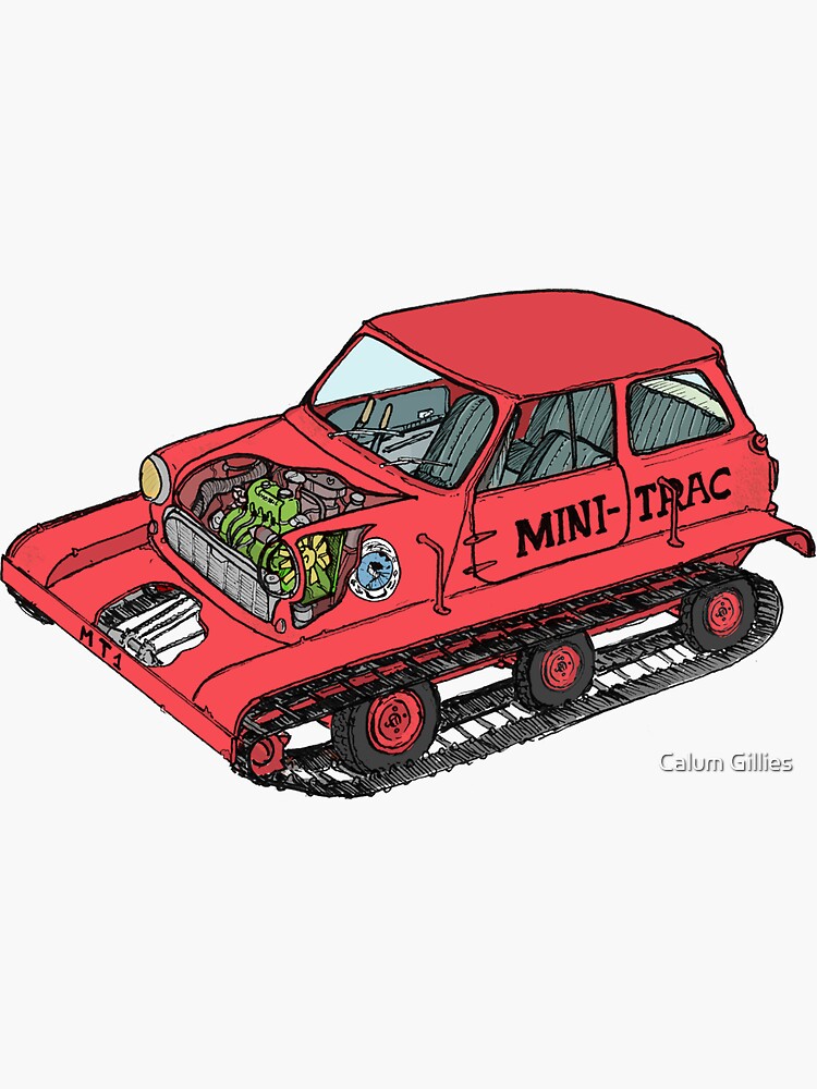 Der 'Mini Trac' mit Farbe von litzippo