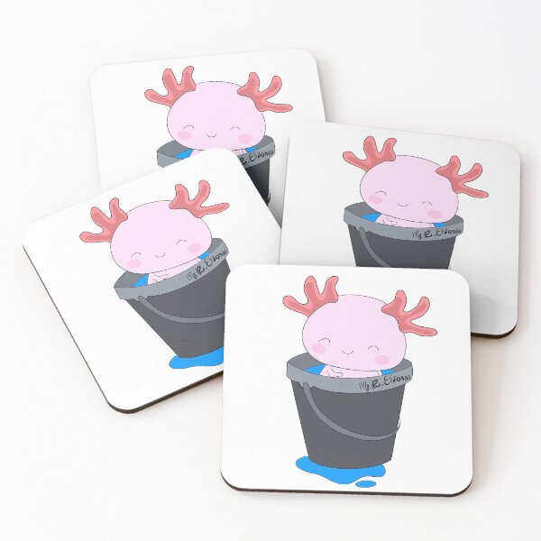 Item preview, Axolotl in Bucket designed and sold by maddysondatrtle.