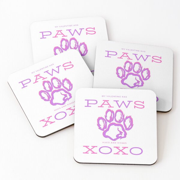 Item preview, Pawsome Valentine, My Valentine has Paws, XOXO Valentine designed and sold by TrendingPaw.