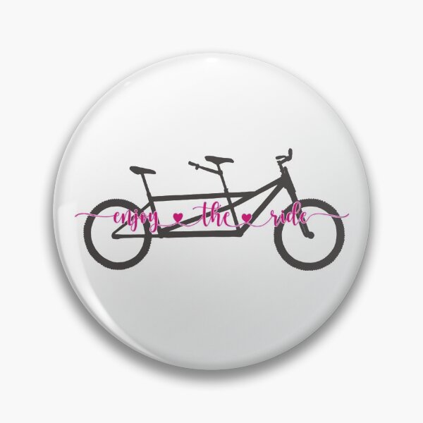 Item preview, Enjoy the ride - mountain bike designed and sold by Tandem Celebrations.