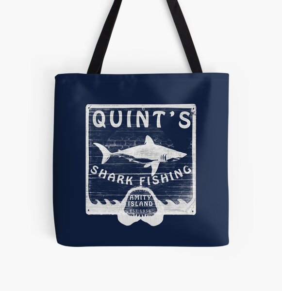 Quints Shark Fishing Tote Bag for Sale by The Aloof