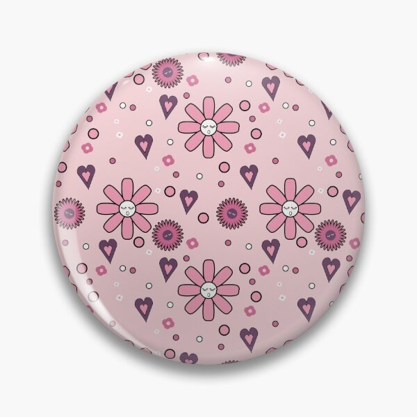 Item preview, sleepy pink floral pattern designed and sold by little-lyon.
