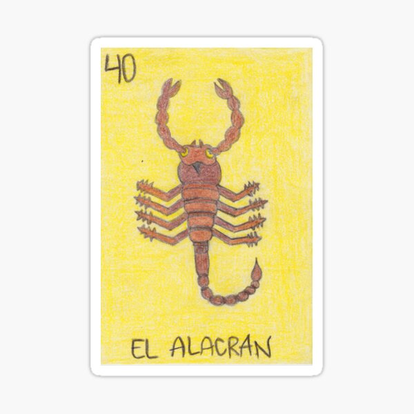 El Alacran Sticker
