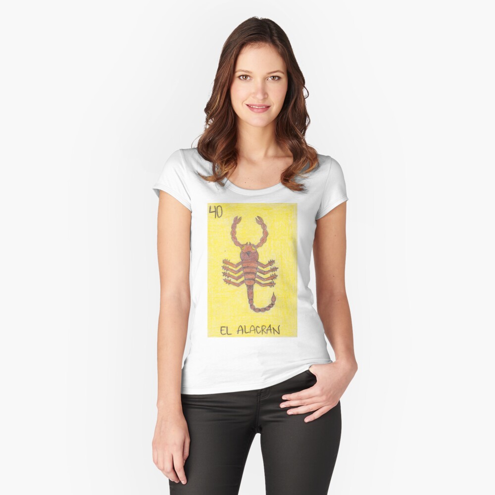 Item preview, Fitted Scoop T-Shirt designed and sold by d33universe.