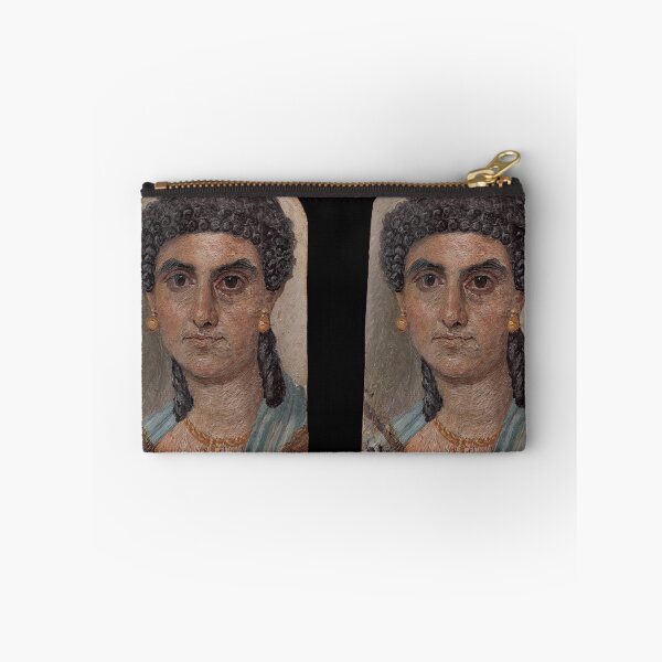 Item preview, Fayum mummy portrait ancient Egypt woman designed and sold by The-Roman-Lady.