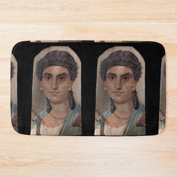 Item preview, Fayum mummy portrait ancient Egypt woman designed and sold by The-Roman-Lady.