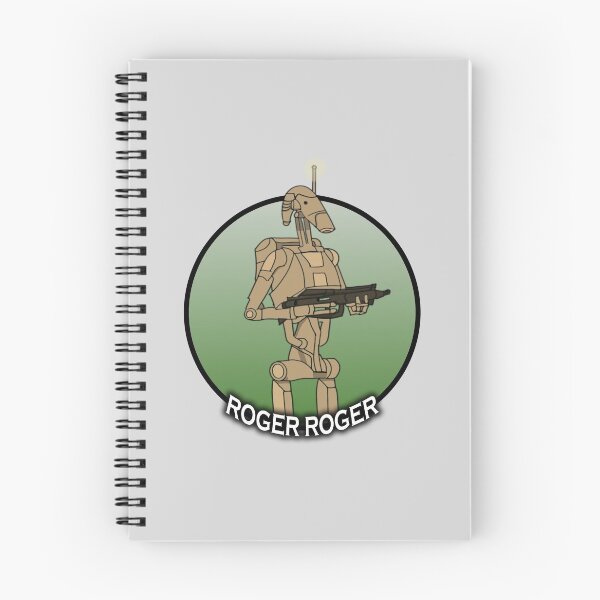Item preview, Roger Roger Battle Droid designed and sold by daniloramirezcr.