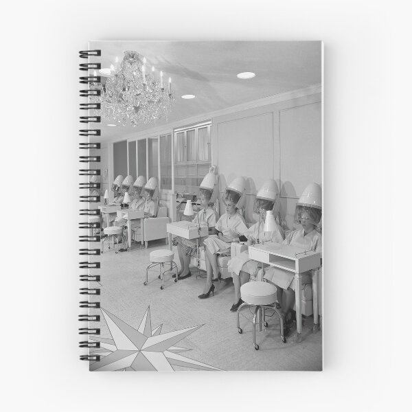 Item preview, Beauty Salon, Black and White, Vintage Wall Art designed and sold by modernretro.