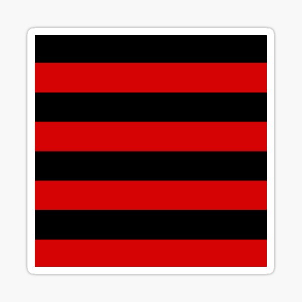 Item preview, Large Red and Black Stripes | Large Horizontal Stripes | designed and sold by SimplyStripes.