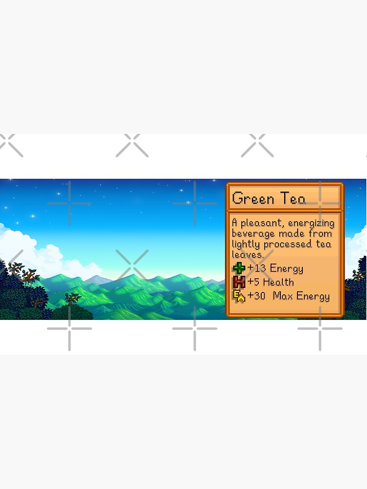 "Stardew valley Green Tea mug" Coffee Mug for Sale by DinoScourge