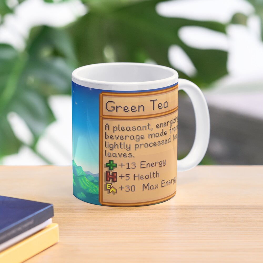 "Stardew valley Green Tea mug" Coffee Mug for Sale by DinoScourge