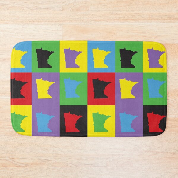 Item preview, Minnesota Pop Art Colorful Pattern designed and sold by ValeriesGallery.