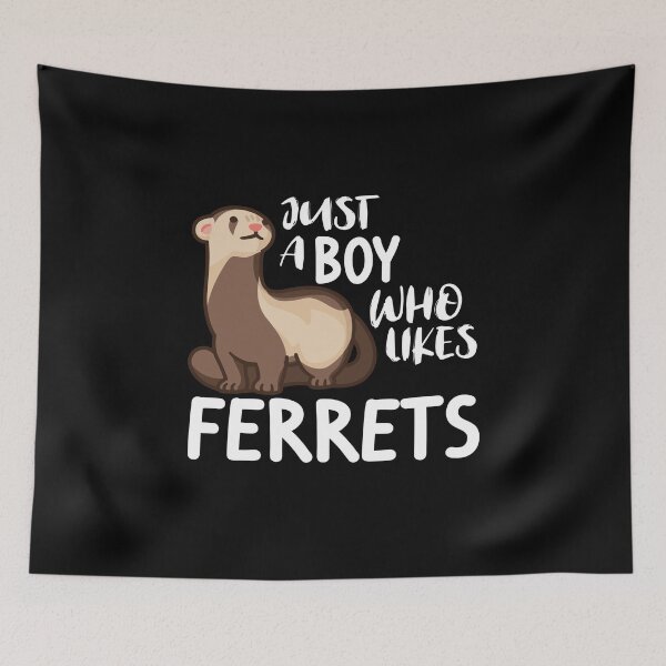 Artikelvorschau, Frettchen Wiesel Ferret Just a boy entworfen und verkauft von lsvds.