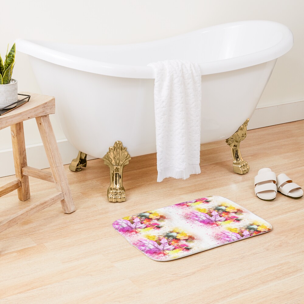 Item preview, Bath Mat designed and sold by Banner-Ink.
