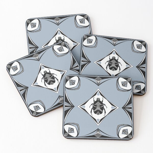 Item preview, Scarab | Beetle | happiness designed and sold by Betti-Wolf.